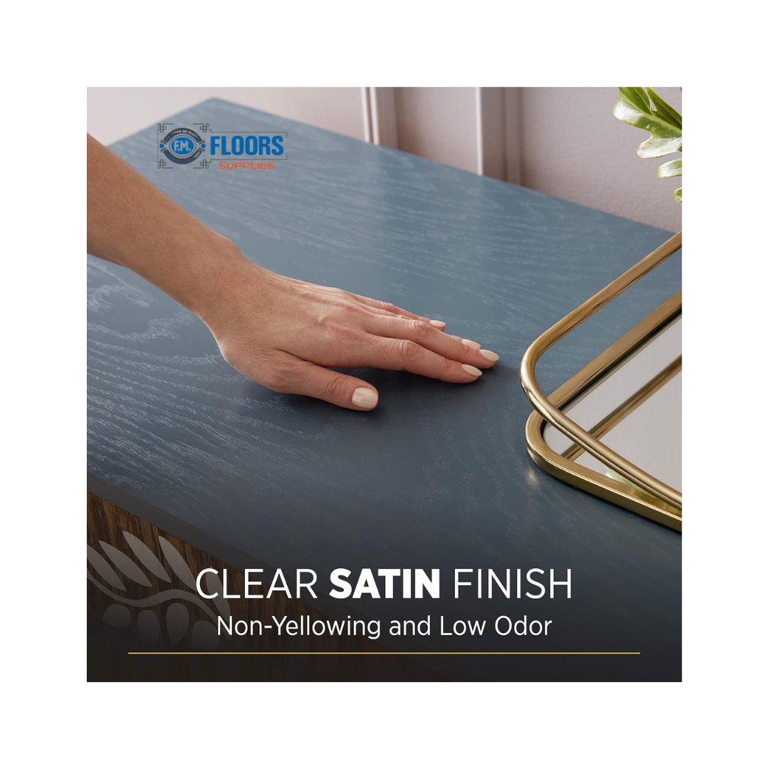 Minwax Polycrylic Clear Semi Gloss Water-Based Interior Polyurethane Aerosol 11.5oz