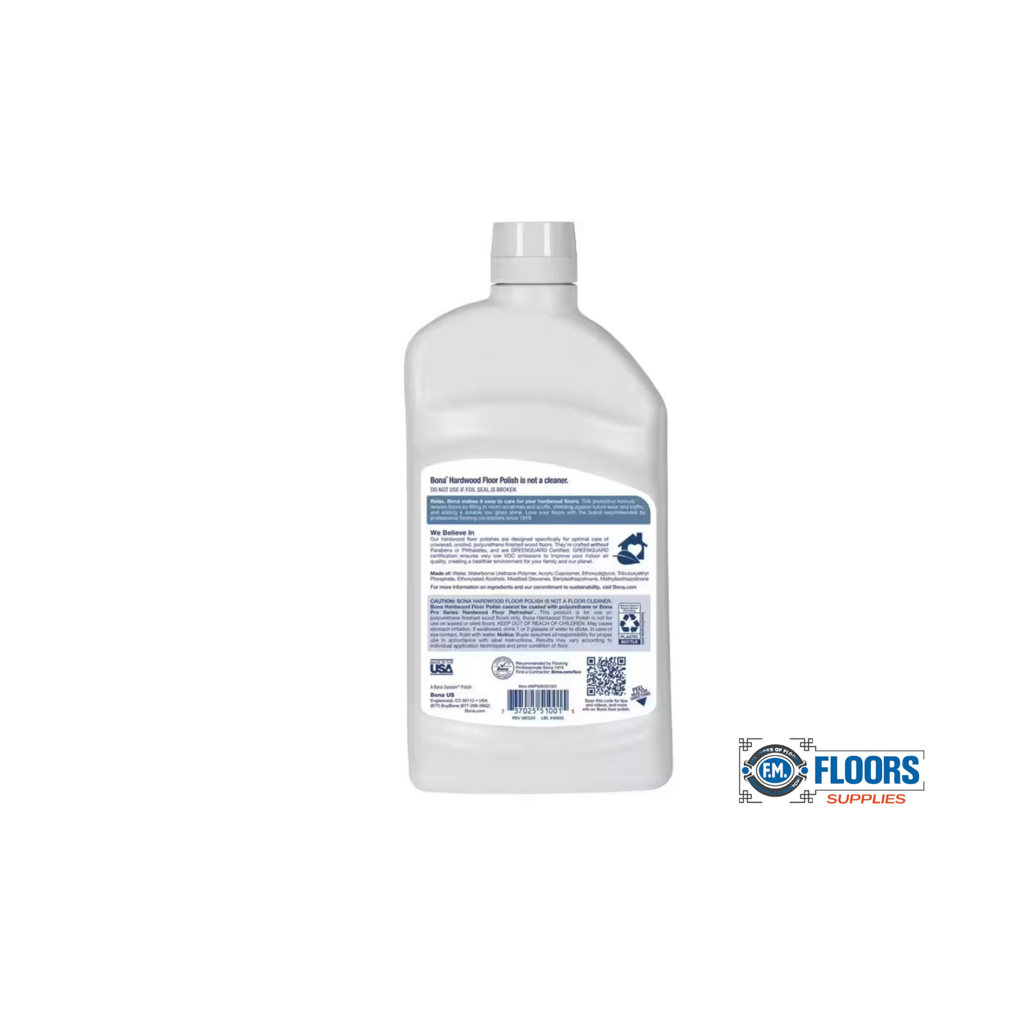 Bona Low Gloss Floor Polish 32oz