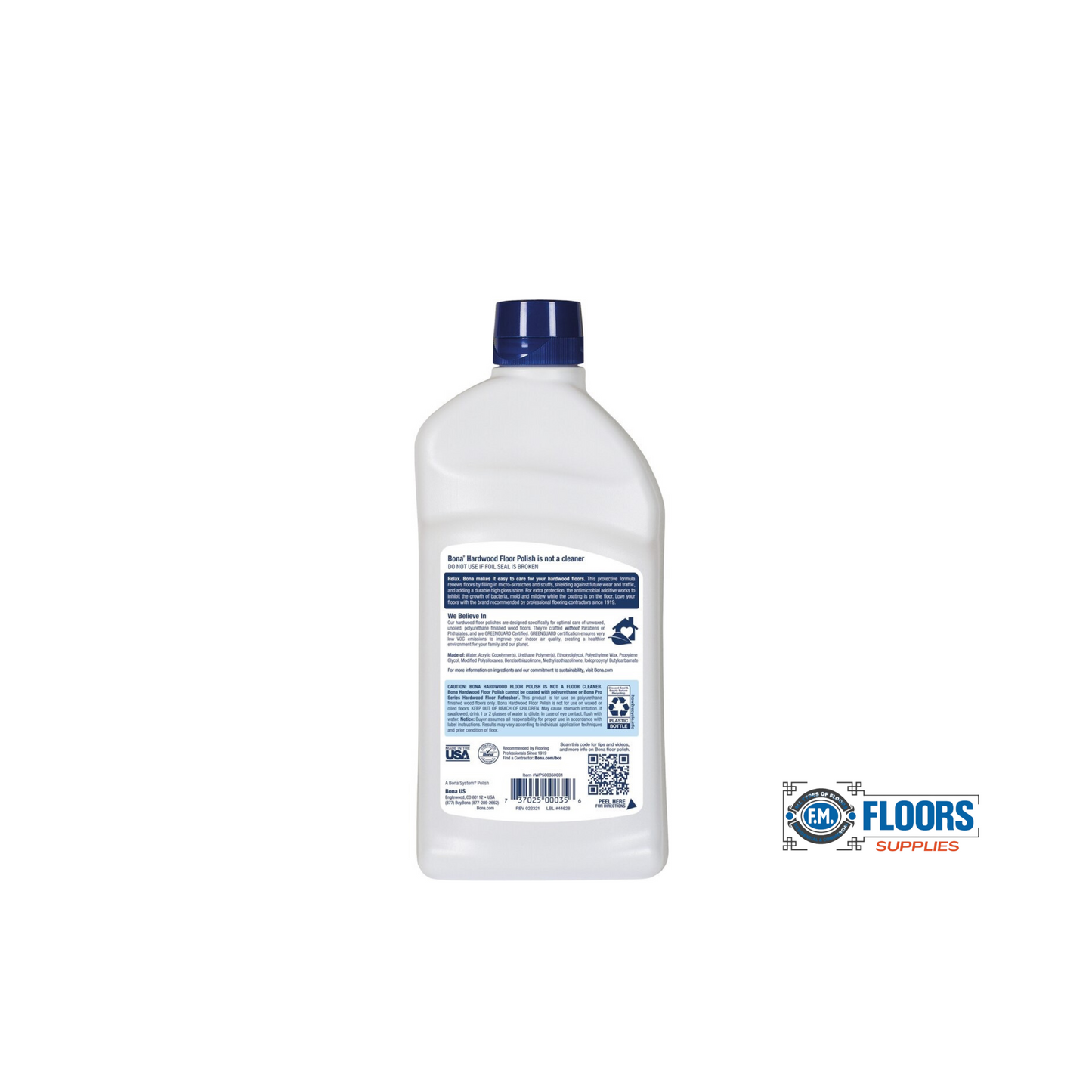 Bona High Gloss Floor Polish 32oz