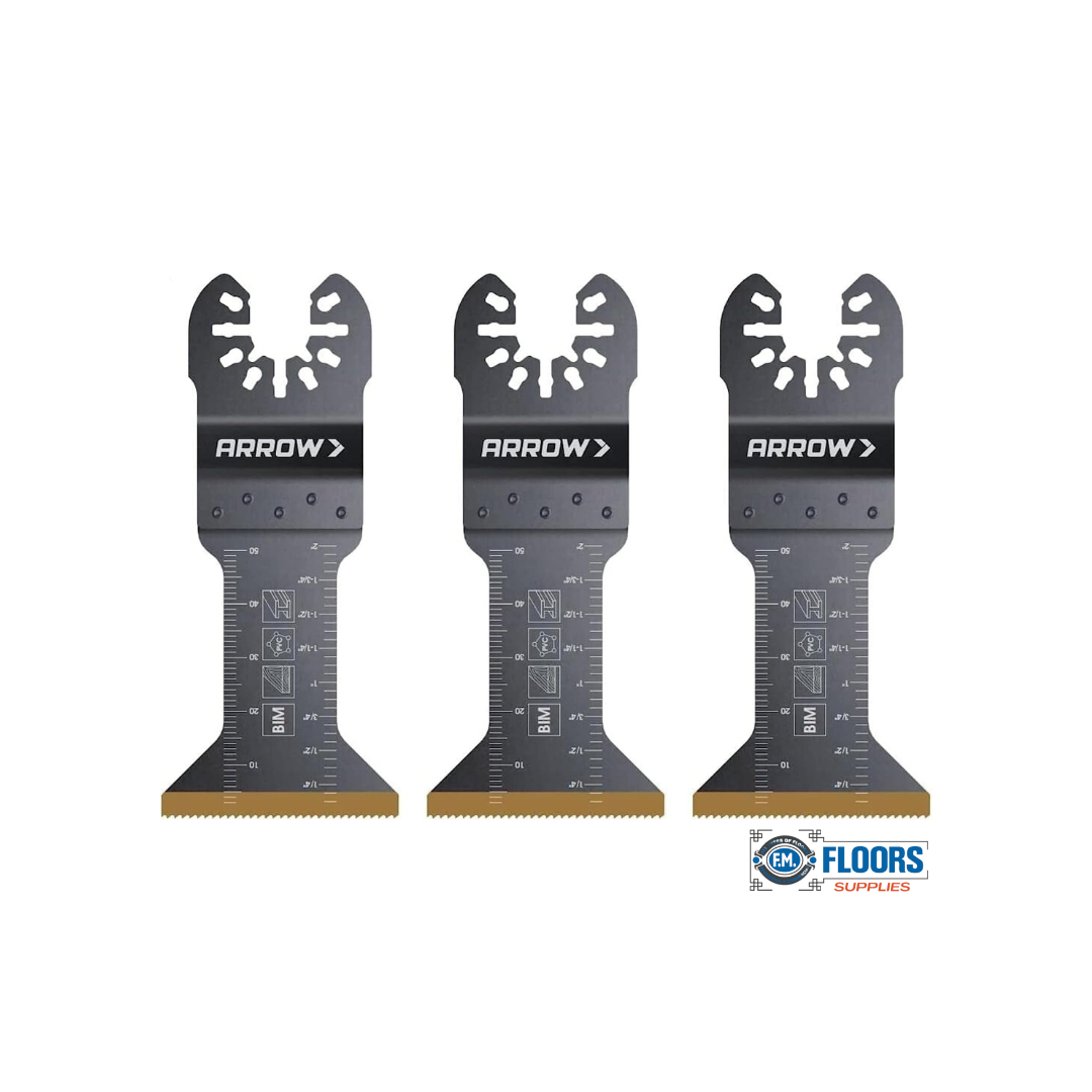 Arrow Fastener 1 3/4" Titanium Metal Blade 3PC