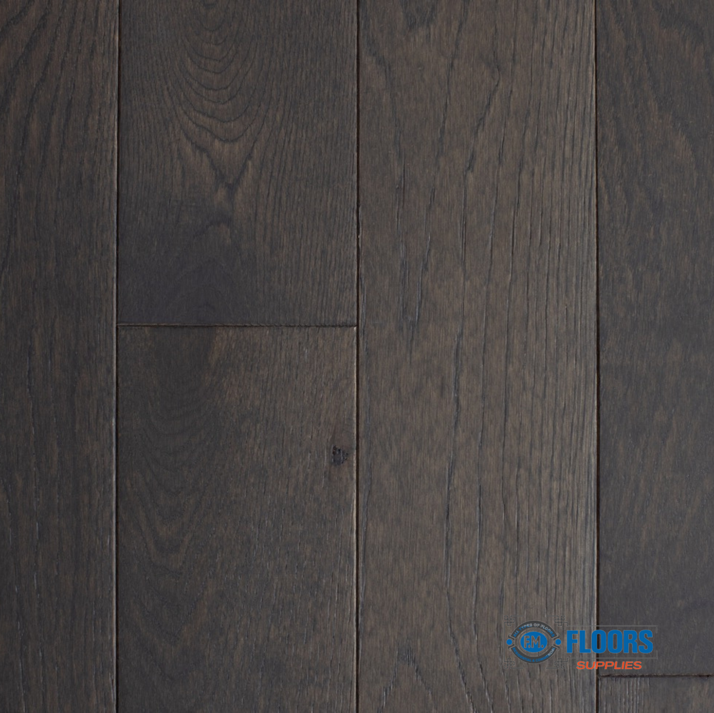 Mullican | Wexford Euro Saw Solid Hardwood Oak Harbor Mist 3/4" x 5"