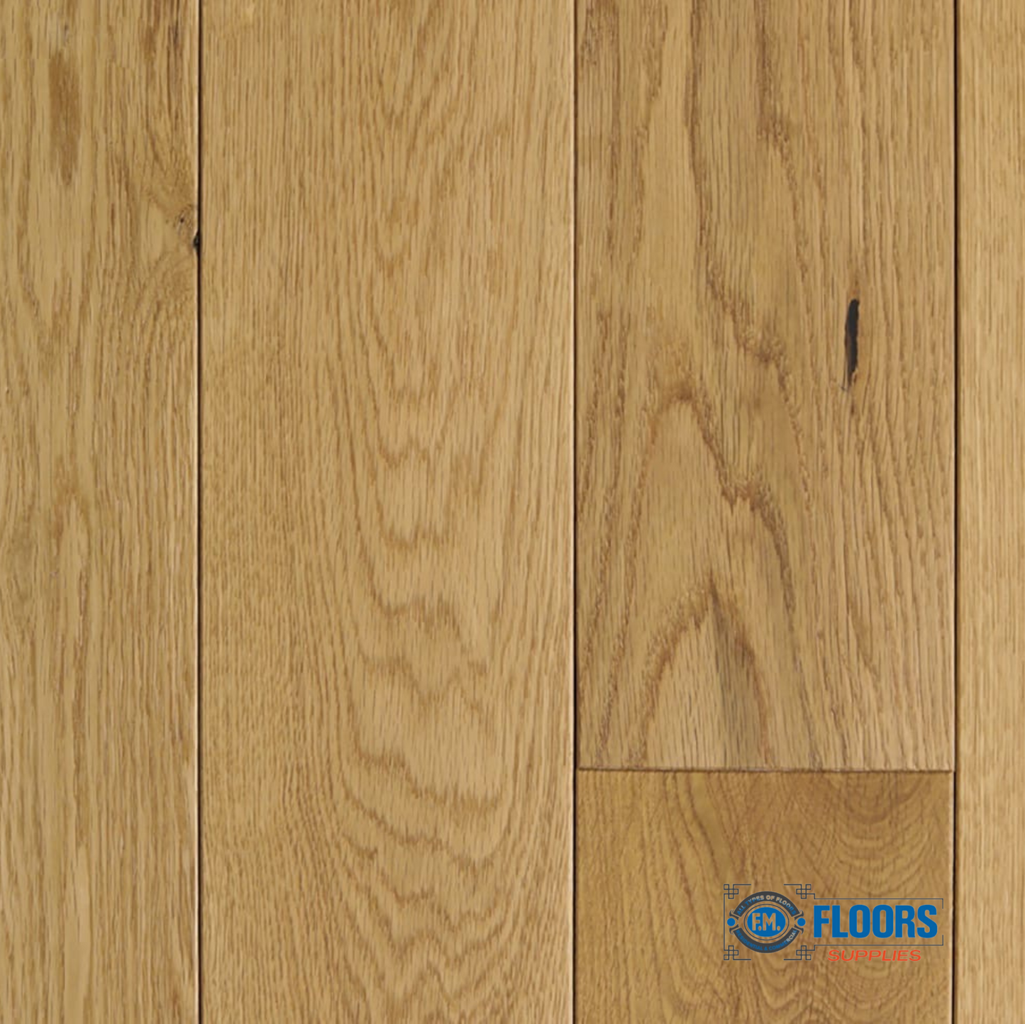 Mullican | Wexford Euro Saw Solid Hardwood Oak Natural 3/4" x 4"
