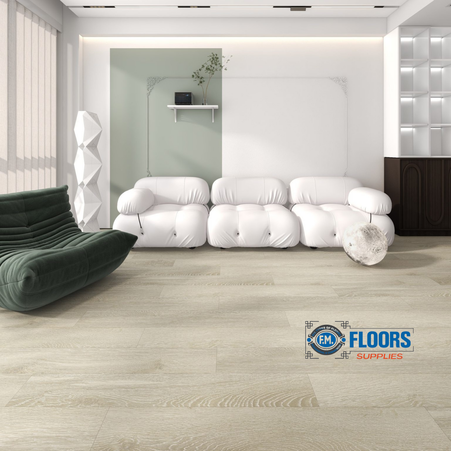 Sky Flooring Select Pro Capri 7.2” x 48” | 5.7mm Thick | 22mil Wear Layer | Wood Grain LVP Flooring