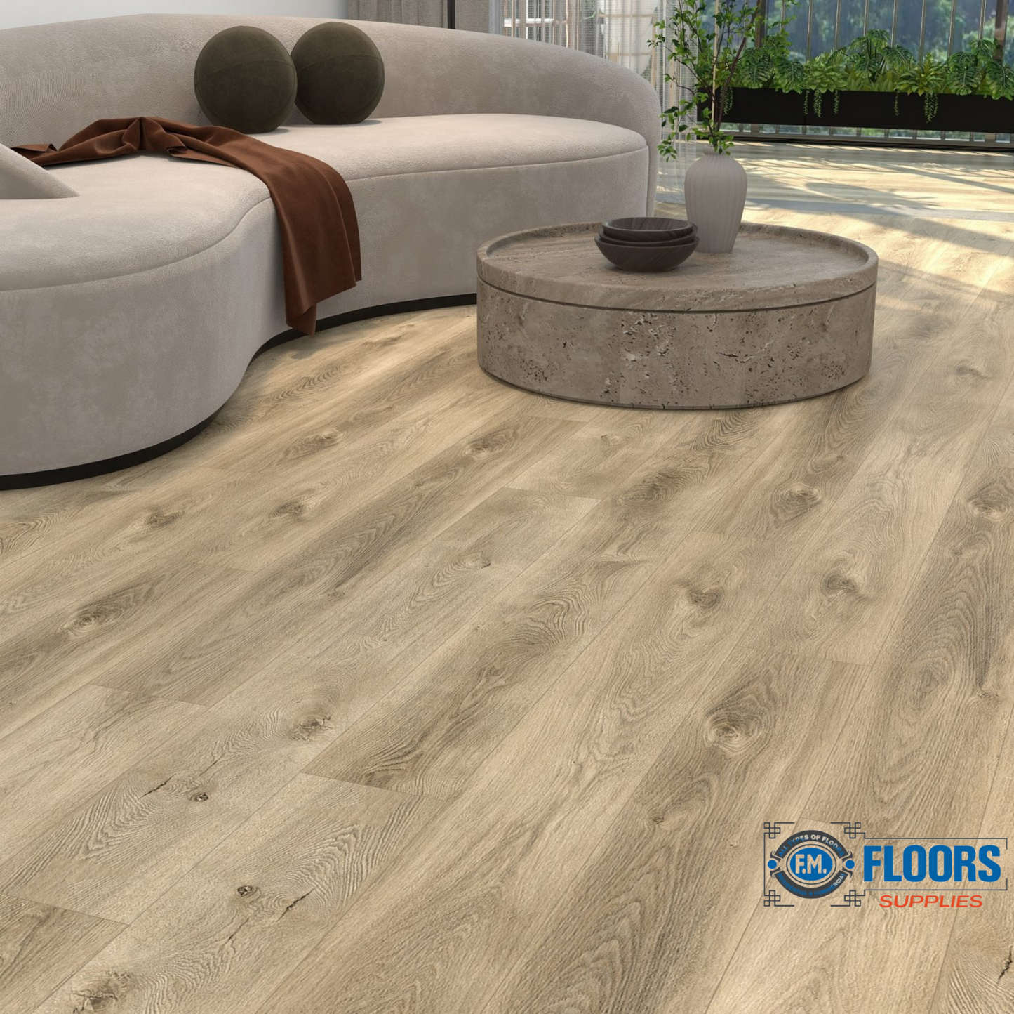 SKY Flooring DURA-PRO Series Oregon Spring | 6.5mm SPC Waterproof Luxury Vinyl Plank Flooring – 22mil Wear Layer, 7.2" x 48" Rigid Core