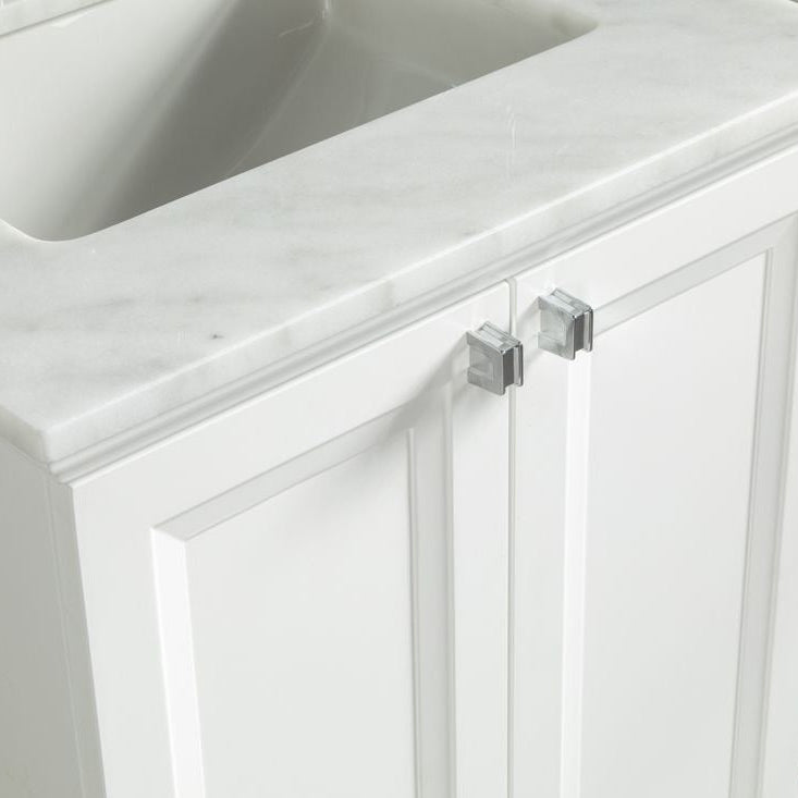 Isabel 24" White Bathroom Cabinet
