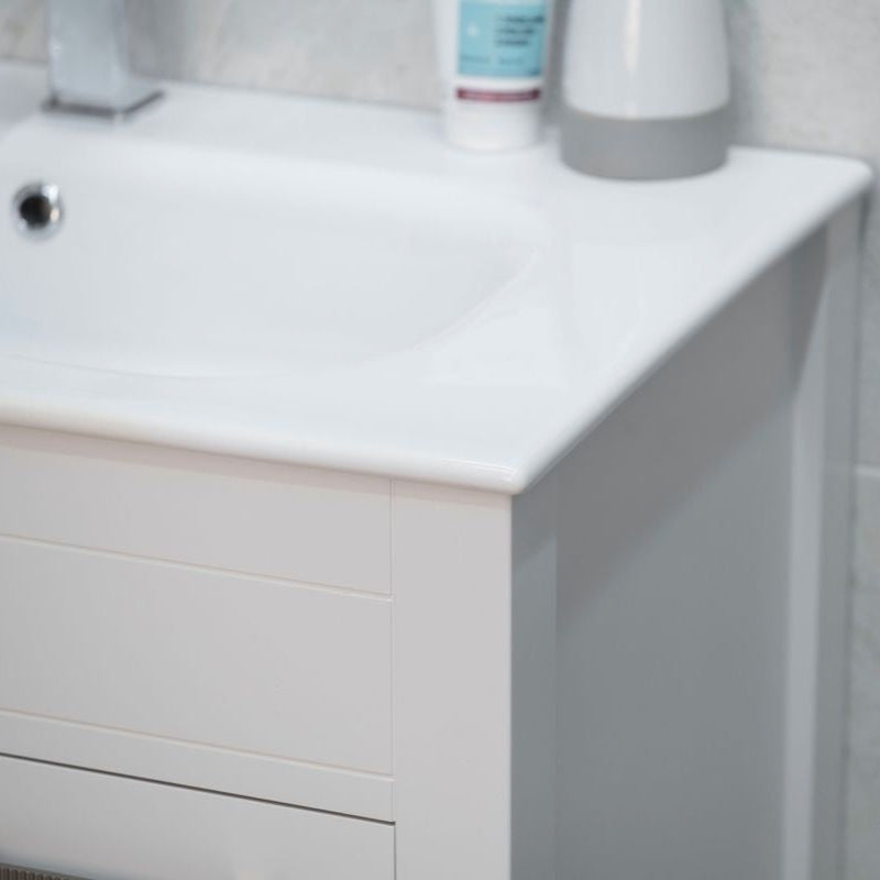 Aria White 30" Bathroom Cabinet