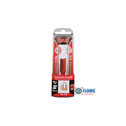 Freud 1/2" Double Flute Straight Router Bit – TiCo™ Carbide for Grooving, CNC & Edge Routing | FM FLOORS SUPPLIES