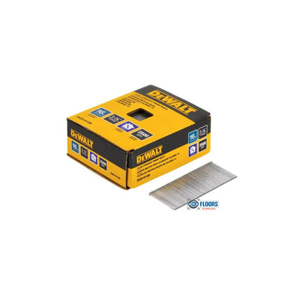 DEWALT 1-1/4-In. 16-Gauge Straight Finish Nails (2500 Ct.) | FM FLOORS SUPPLIES