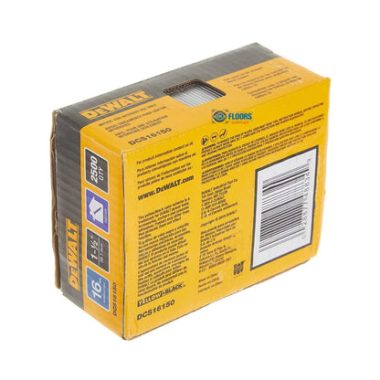 DEWALT 1-1/2-In. 16-Gauge Straight Finish Nails (2500 Ct.) | FM FLOORS SUPPLIES