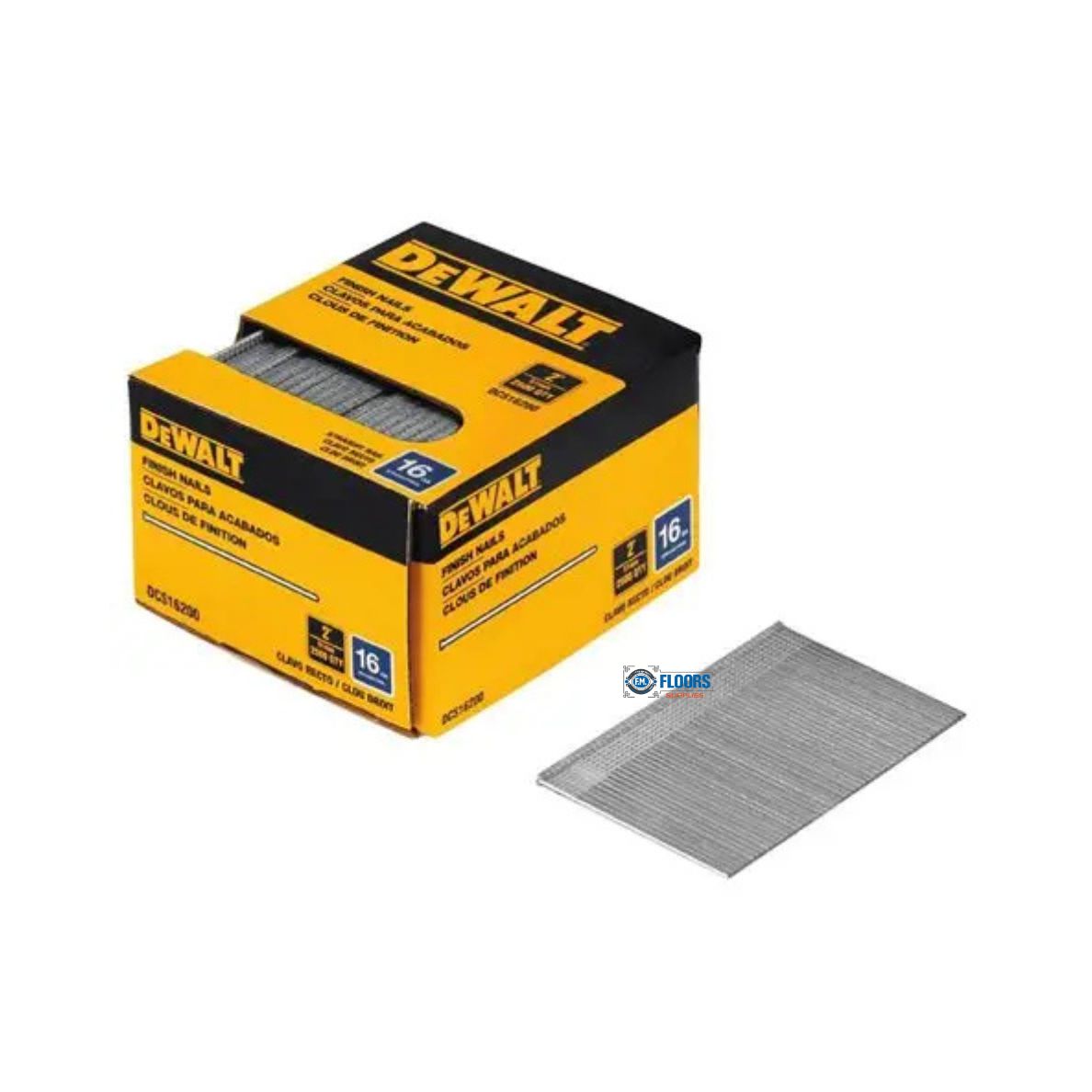 DEWALT -2"-In. 16-Gauge Straight Finish Nails (2500 Ct.) | FM FLOORS SUPPLIES