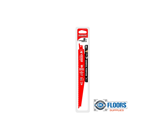 Diablo 9" 8/14 TPI Bi-Metal Reciprocating Saw Blades for General Purpose Cuts (5-pk)