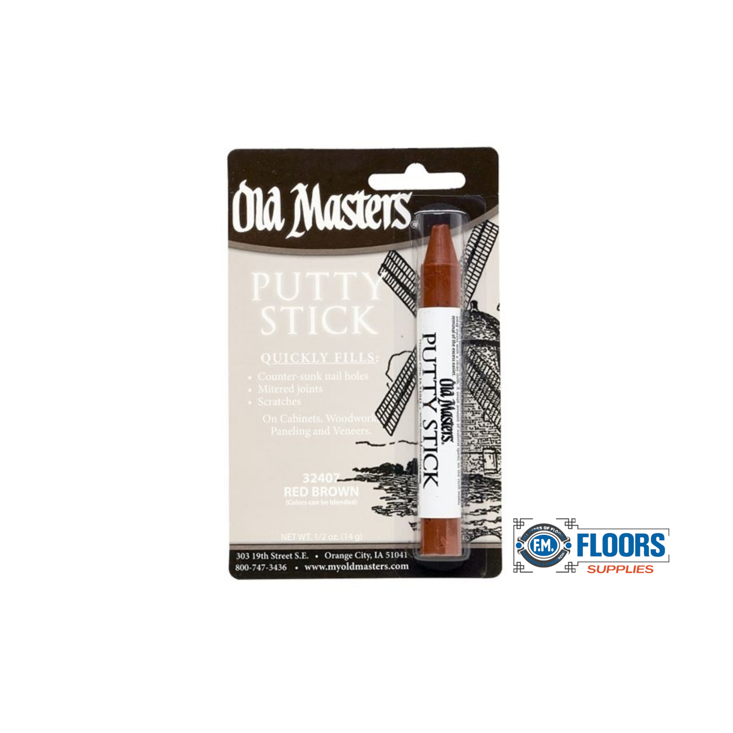 Old Masters Putty Stick 0.5 oz