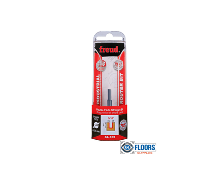 3/16" (Dia.) Double Flute Straight Bit
