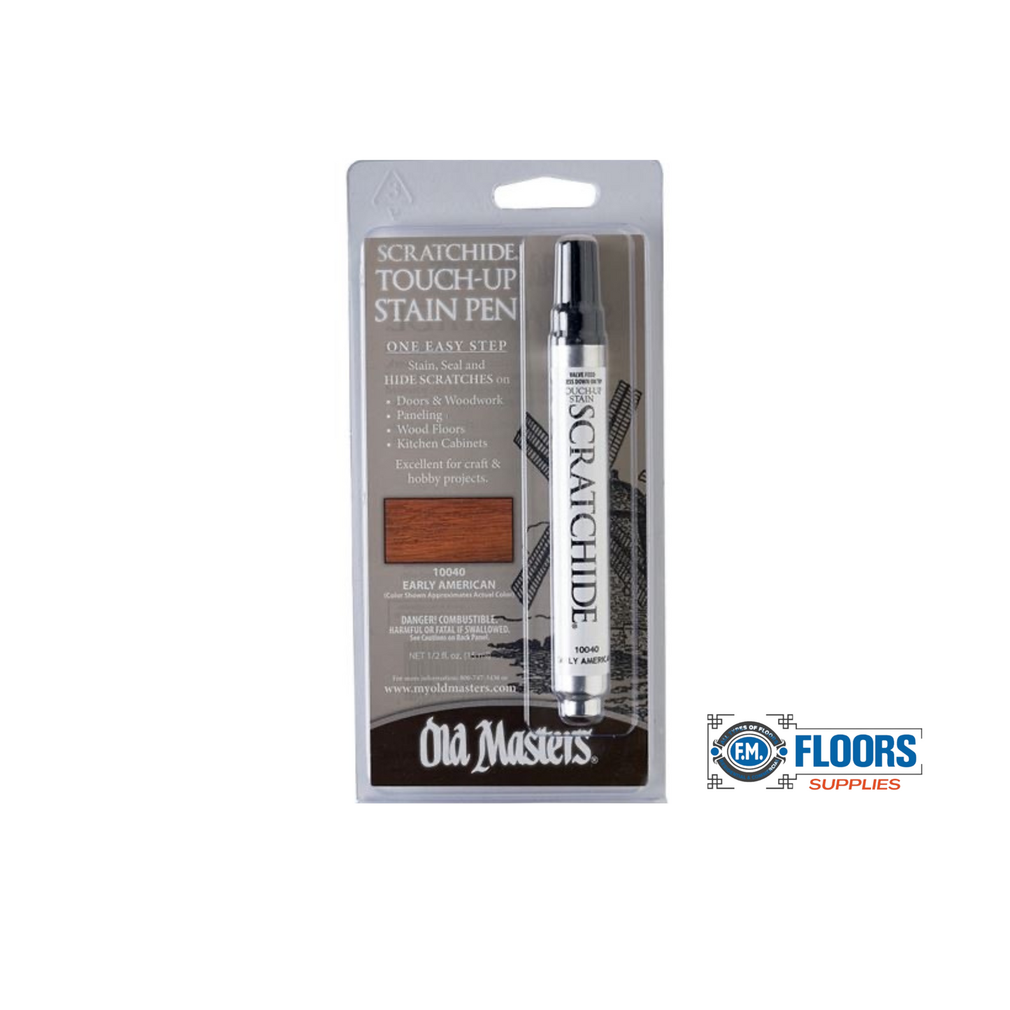 Old Masters Scratched Touch-Up Stain Pen