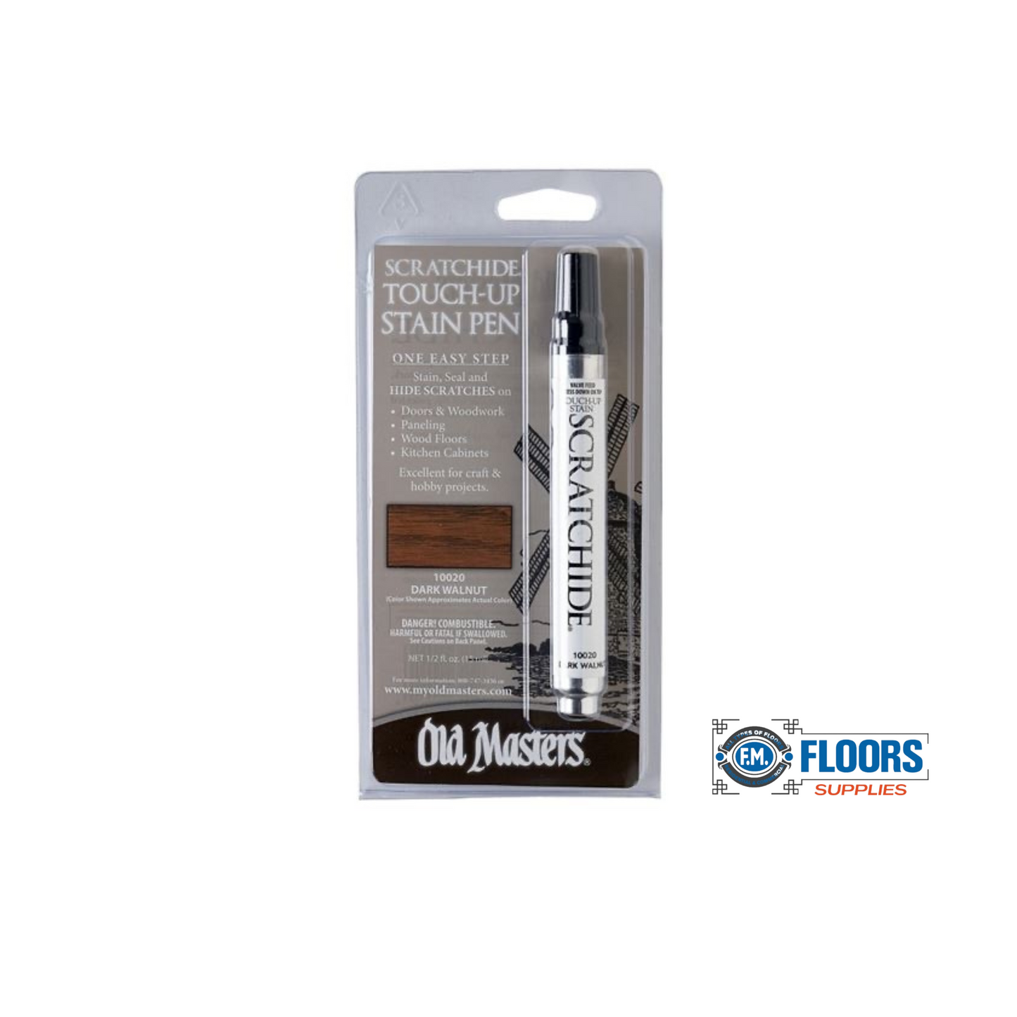 Old Masters Scratched Touch-Up Stain Pen
