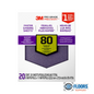 3M Pro Grade 9"x11" G No-slip Sandpaper (20 SHTS/PK)