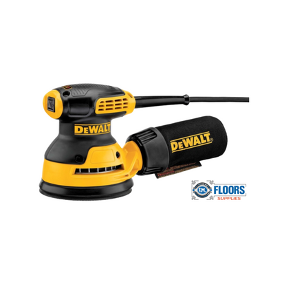 Dewalt 5" Single Speed Random Orbit Sander Kit with Bag Hook & Loop