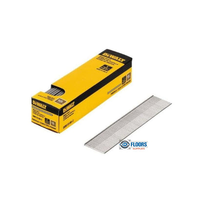 DEWALT 18 Gauge Brad Nails 1"  (DBN18100-2) 2,500 Pack | FM FLOORS SUPPLIES
