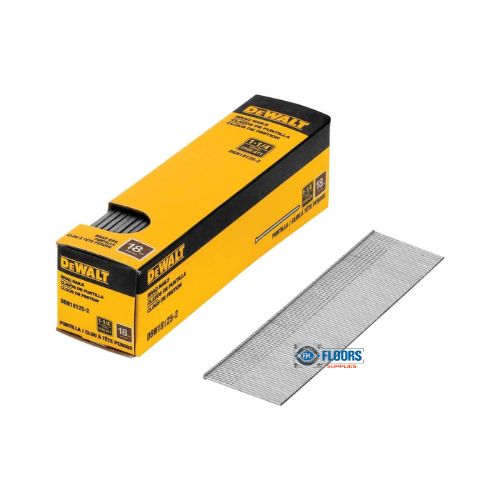 DEWALT 1-1/4 Inch 18 Gauge Brad Nails, 2,500 Pack (DBN18125-2) | FM FLOORS SUPPLIES