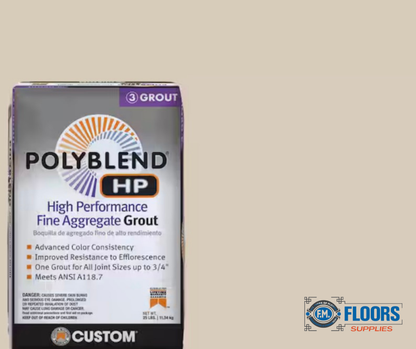 PolyBlend® HP High Performance Fine Aggregate Grout – 25 lb Bag