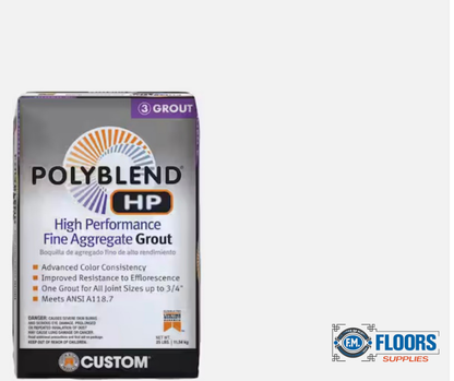 PolyBlend® HP High Performance Fine Aggregate Grout – 25 lb Bag