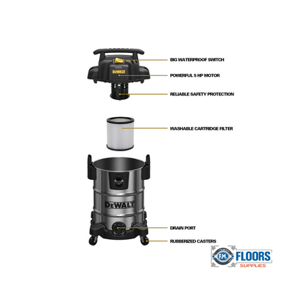DeWalt 8 Gallon Wet/Dry Vacuum