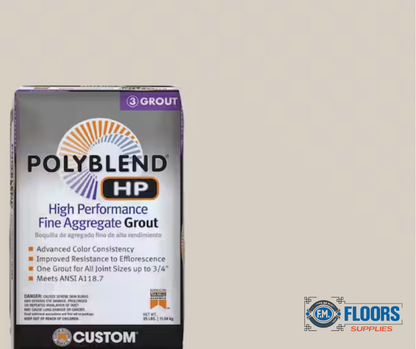PolyBlend® HP High Performance Fine Aggregate Grout – 25 lb Bag