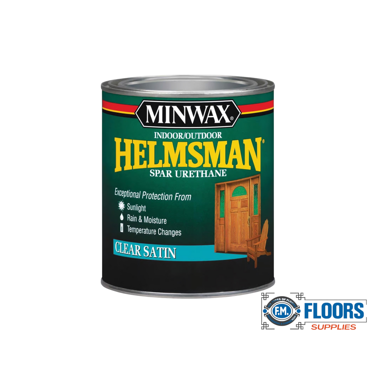 Minwax Helmsman Satin Clear Oil-Based Spar Urethane 1QT