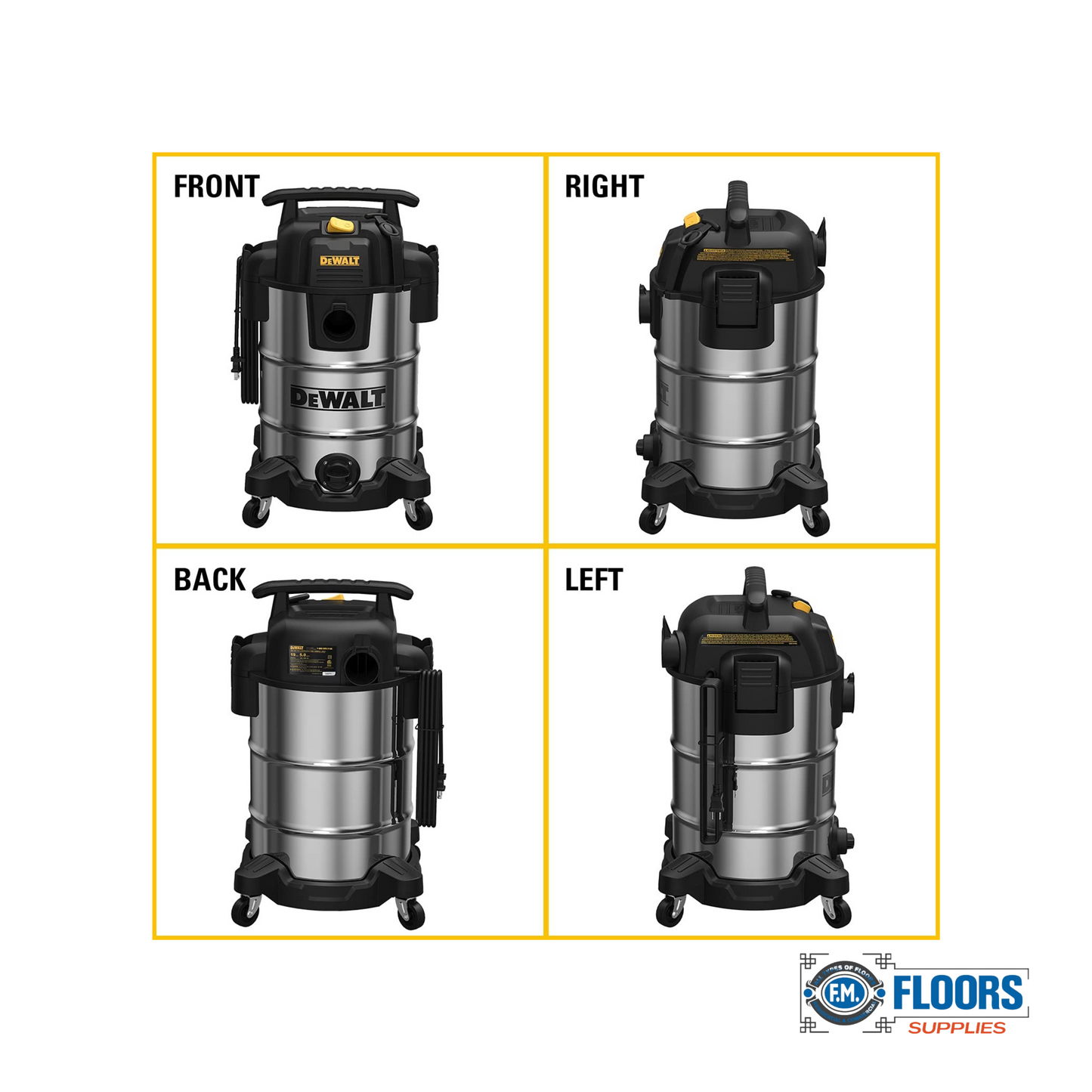 DeWalt 8 Gallon Wet/Dry Vacuum