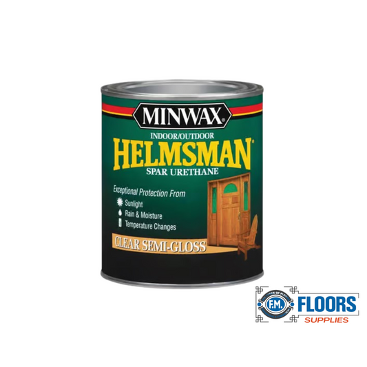 Minwax Helmsman Semi-Gloss Clear Oil-Based Spar Urethane 1QT