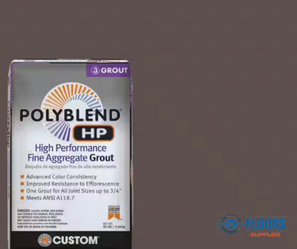 PolyBlend® HP High Performance Fine Aggregate Grout – 25 lb Bag