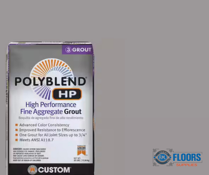 PolyBlend® HP High Performance Fine Aggregate Grout – 25 lb Bag