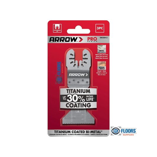 Arrow Fastener 1 3/4" Titanium Metal Blade 3PC