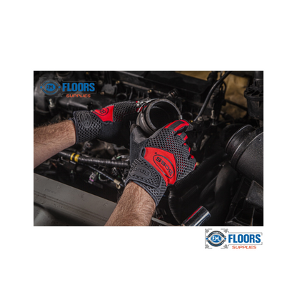Boss Protect with Impact Protection and AX Suede Gloves