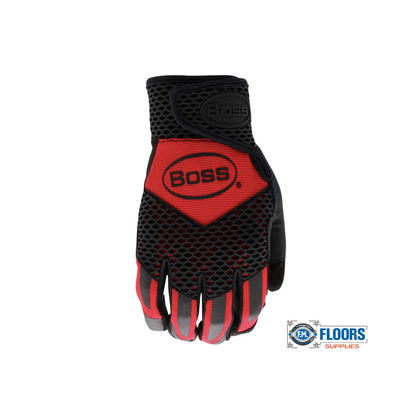 Boss Protect with Impact Protection and AX Suede Gloves