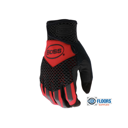 Boss Protect with Impact Protection and AX Suede Gloves