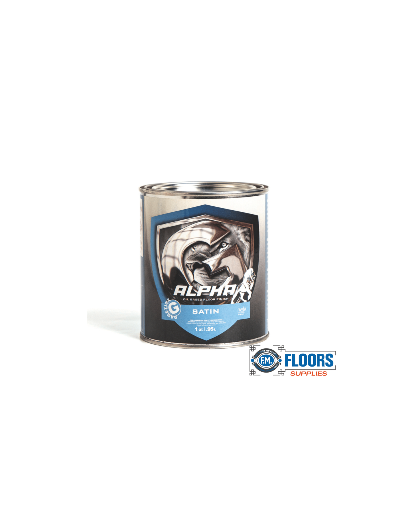 Alpha Oil Based Floor Finish 1Q - Gametime Leader in Sports Courts Graphic Technology