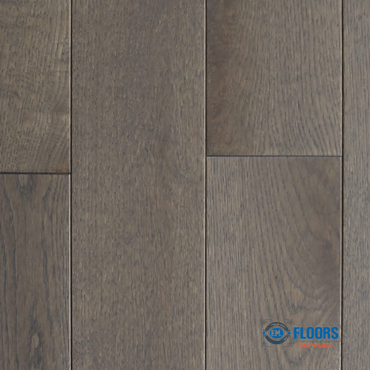 Mullican | Wexford Euro Saw Solid Hardwood Oak Charcoal 3/4" x 5"