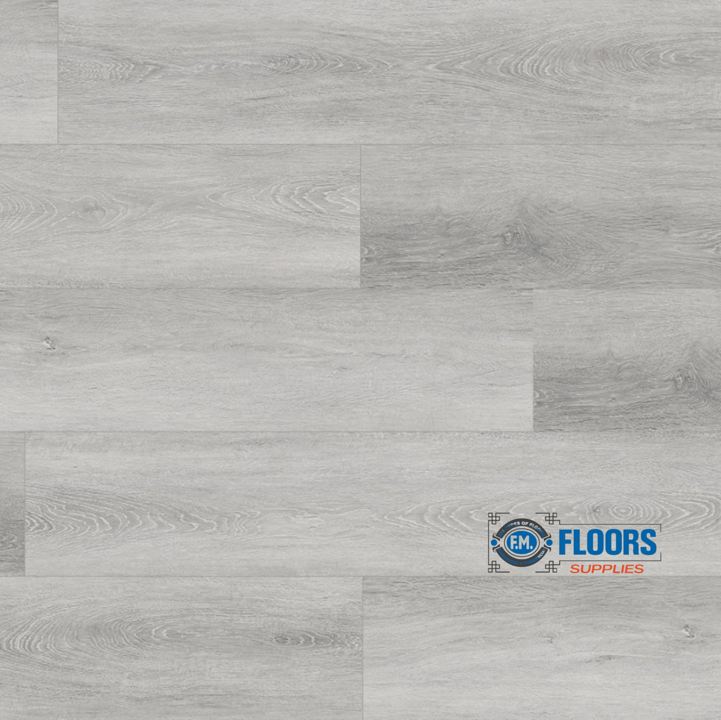 Sky Flooring Select Pro Rustic Grey 7.2” x 48” | 5.7mm Thick | 22mil Wear Layer | Wood Grain LVP Flooring