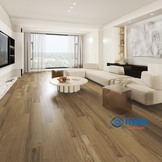 Sky Flooring Select Pro Tahiti 7.2” x 48” | 5.7mm Thick | 22mil Wear Layer | Wood Grain LVP Flooring
