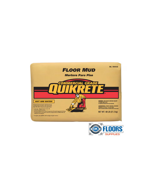 QUIKRETE Commercial Floor Mud 60 lb (#154882) | FM Floors Supplies