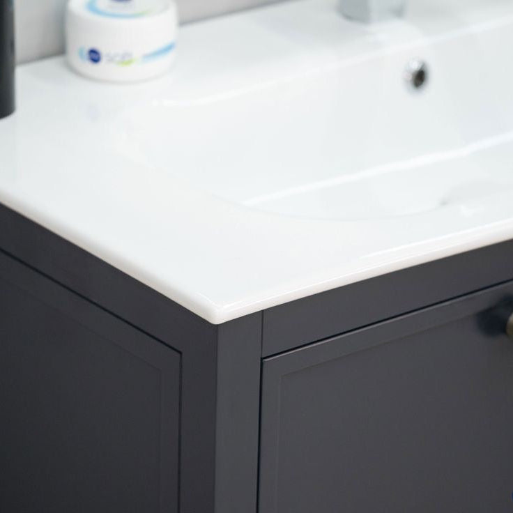 Frame Dark Gray 36" Bathroom Cabinet