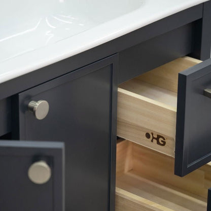 Frame Dark Gray 36" Bathroom Cabinet