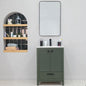 Frame Pine Green 24" Bathroom Cabinet