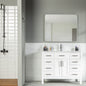 Fawna 42" White Bathroom Cabinet