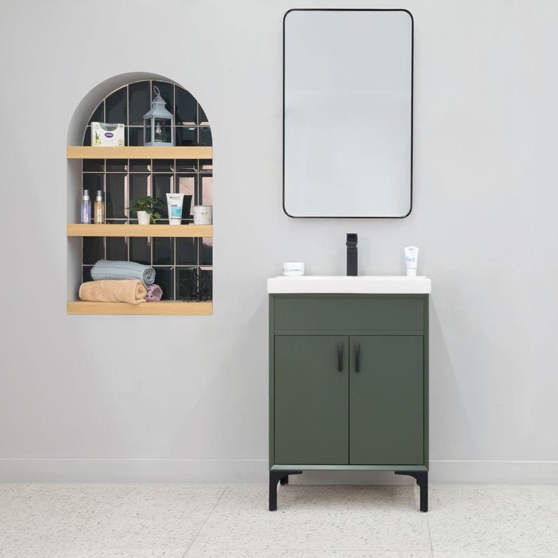 Sempre Pine Green 24" Bathroom Cabinet