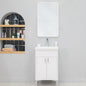 Sempre White 20" Bathroom Cabinet