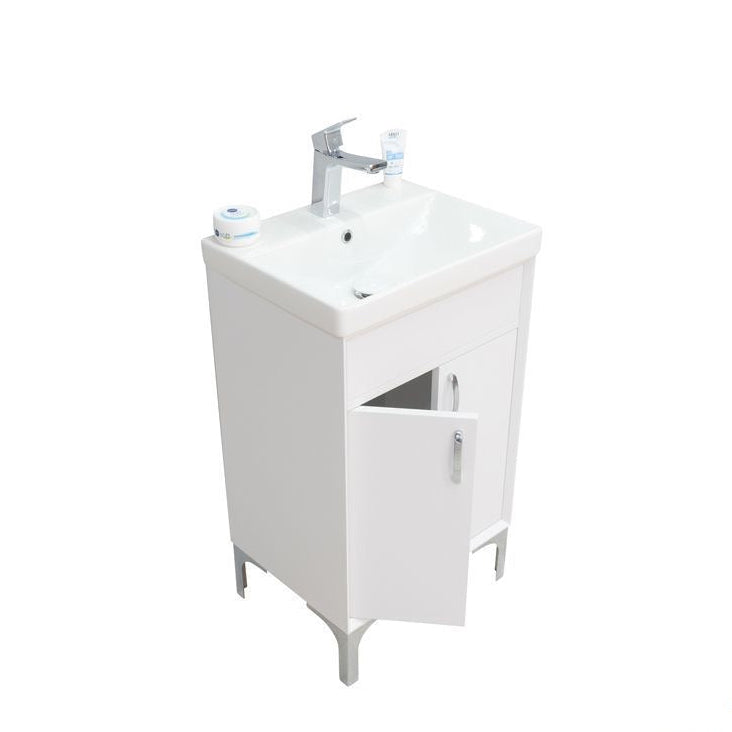 Sempre White 20" Bathroom Cabinet