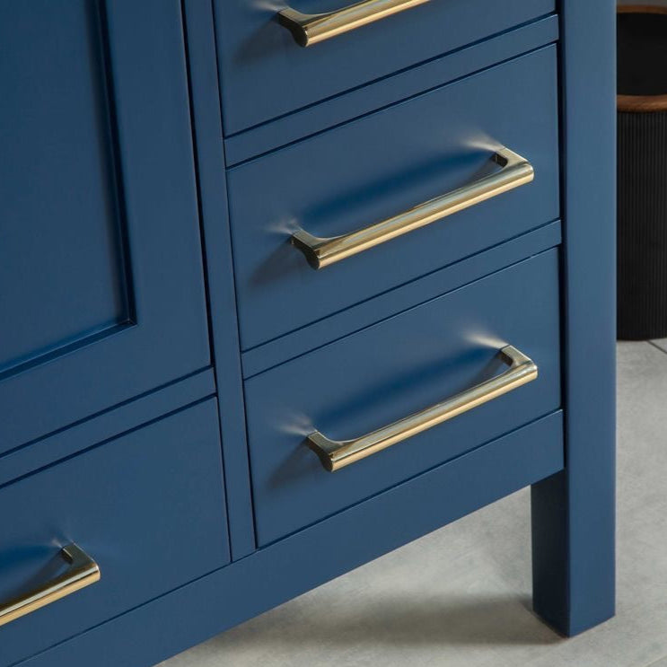 Ashley 72" Blue Bathroom Cabinet
