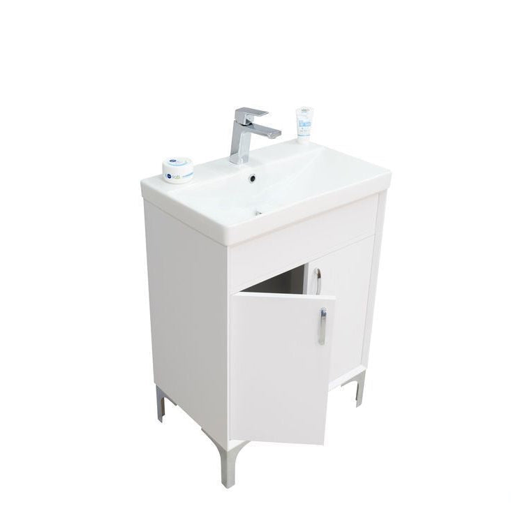 Sempre White 24" Bathroom Cabinet
